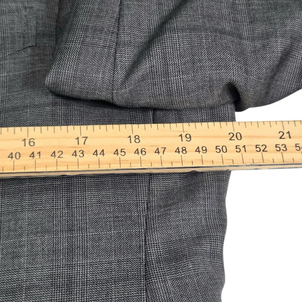Ledbury GUABELLO Plaid Check Wool Suit Rare‎ Mens 40R 32×29 Made In Italy
